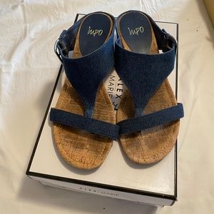 Impo denim sandals size 9